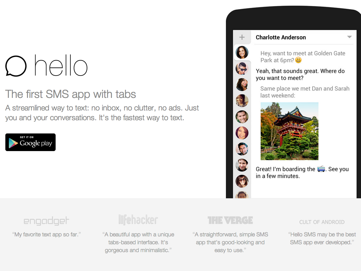 hello SMS