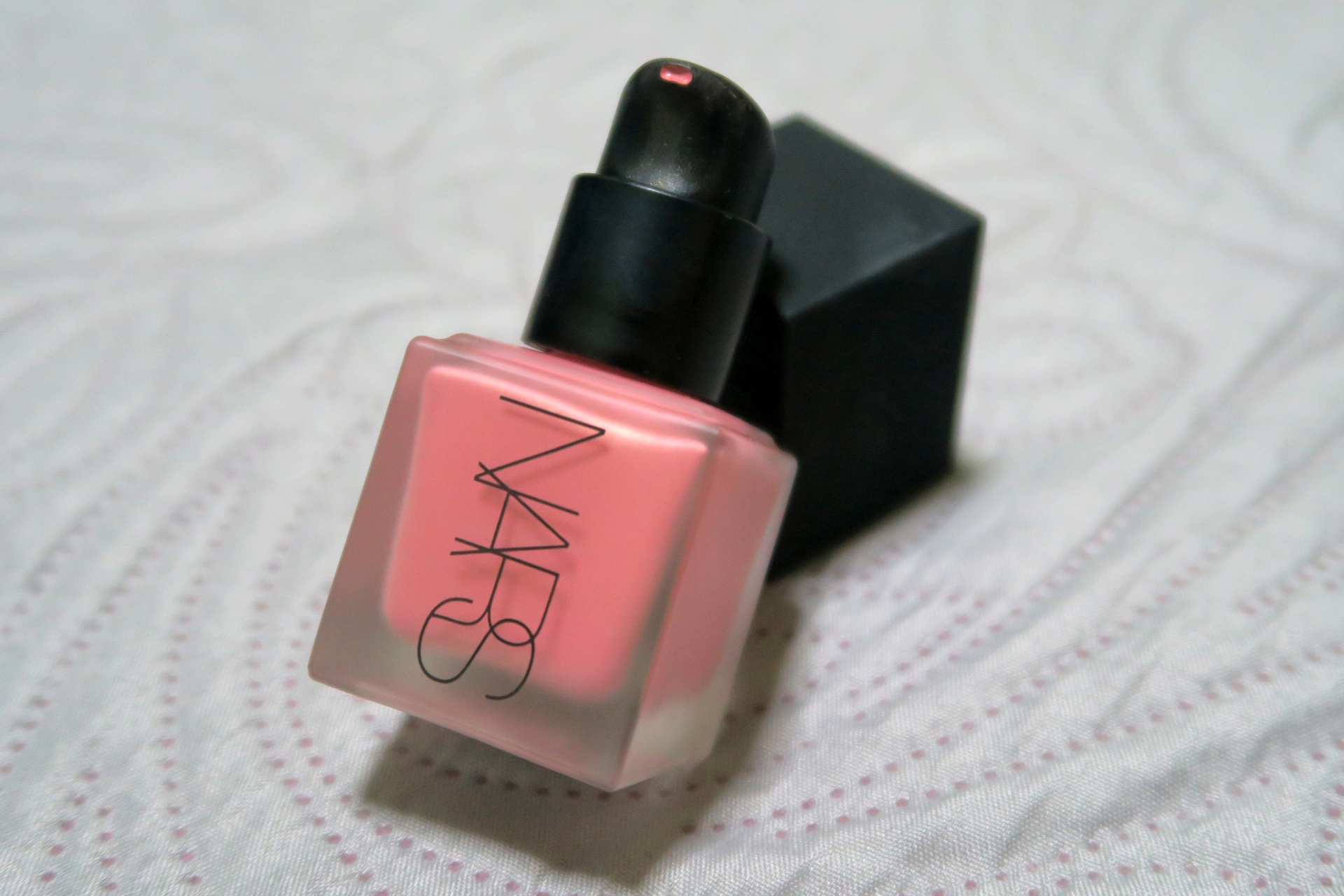 NARS Liquid Blush in Orgasm Review