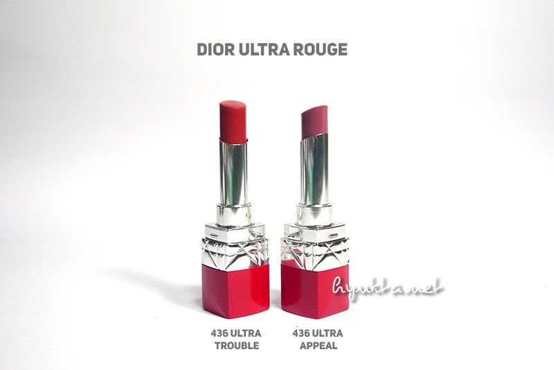 Review: Rouge Dior Ultra Rouge in Ultra Trouble and Ultra Appeal