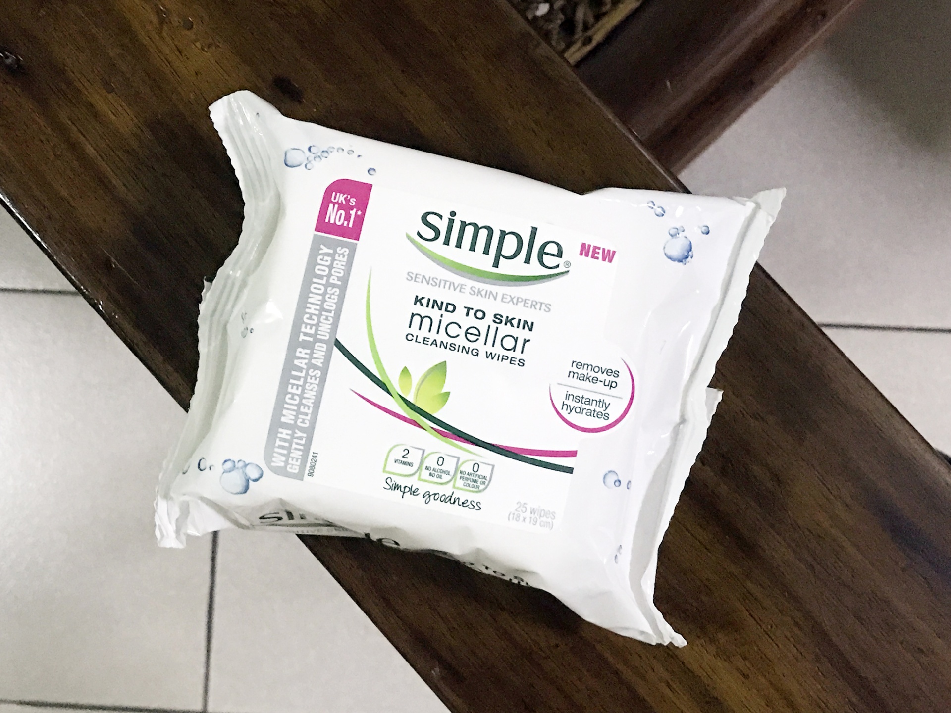 Simple Micellar Cleansing Wipes Review